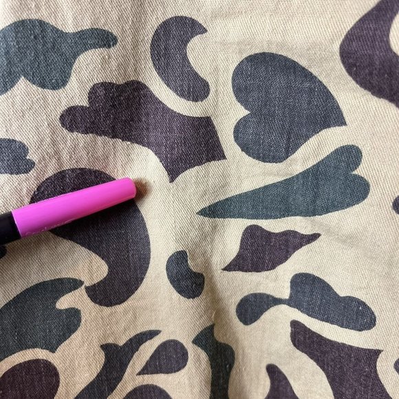 VTG 60’s Crown King Gold Label Camo Hunting Set - Pants 36x30 L/S Coat Large - Picture 9 of 15